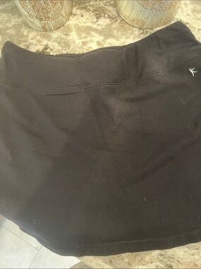 Women’s Danskin Size M Black Athletic Golf Pickleball Skort